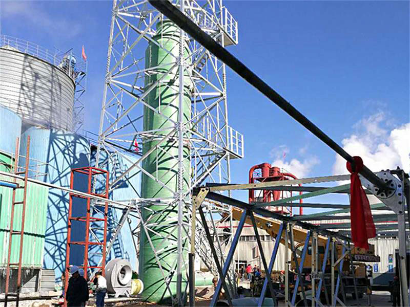 遂平縣玻璃鋼脫硫塔